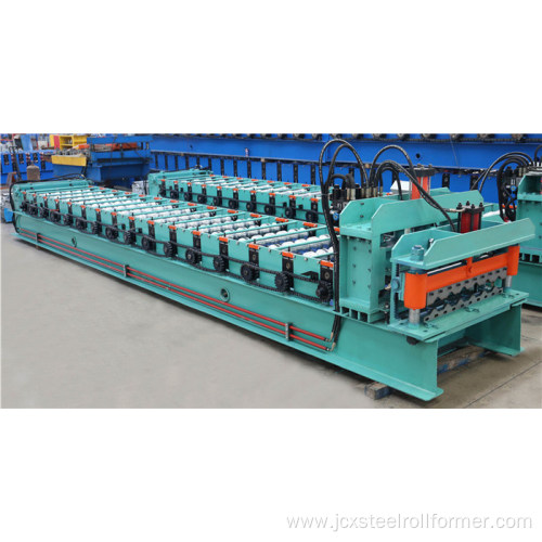 Hardest Iron Roof Sheet Panel Roll Forming Machine